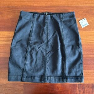 Modern Denim Mini Skirt